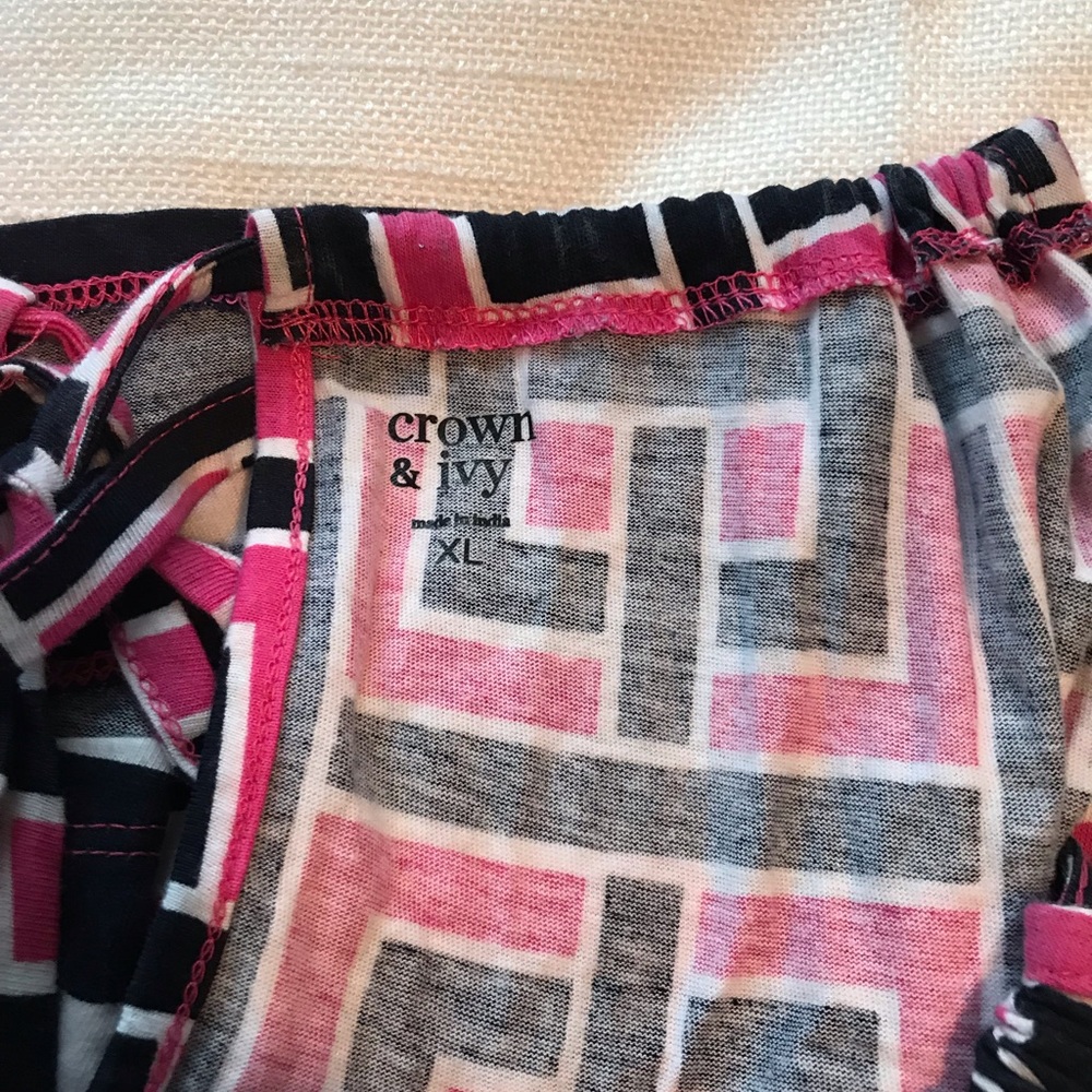 Crown & Ivy Women’s spaghetti strap XL EUC - Picture 2 of 2